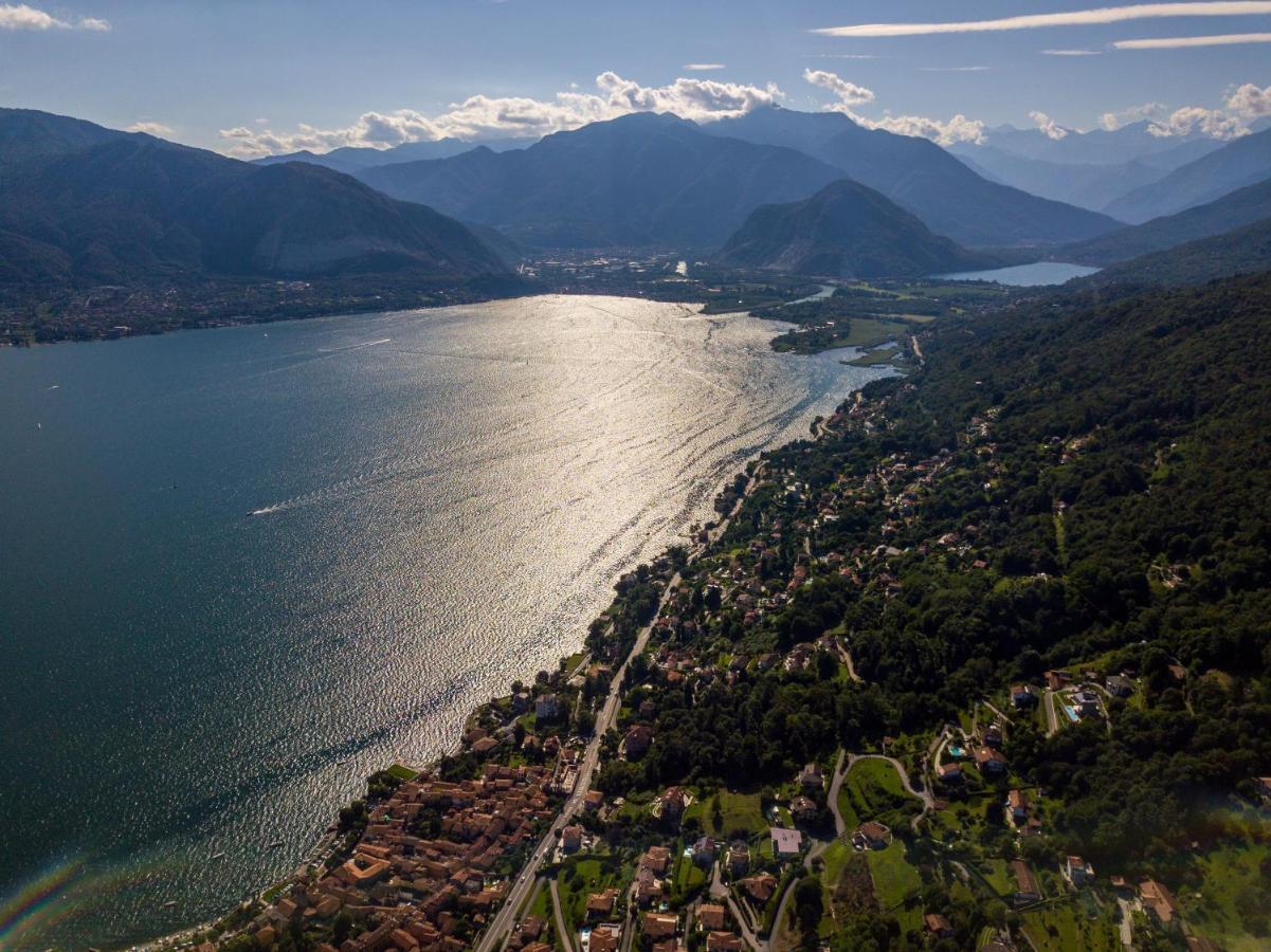 Villetta Autonoma Affacciata Sul Golfo Borromeo Verbania Exterior foto